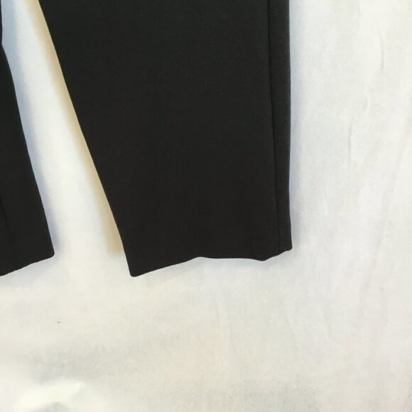 Coldwater Creek Classic Fit Pull-on Pants Women's Size Petite Small 8 Black - Picture 7 of 8